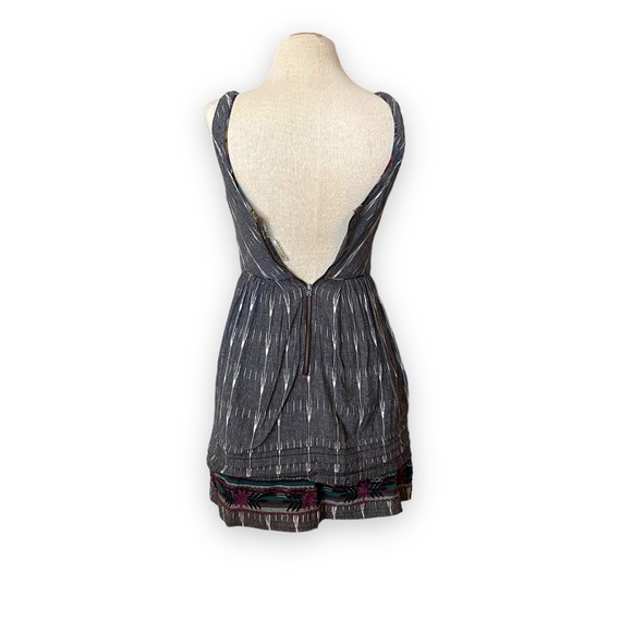 FREE PEOPLE {New Romantics} weather vane ikat dress - Picture 8 of 13